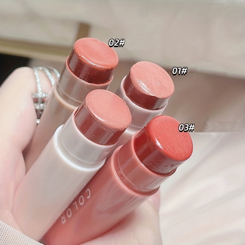 3 Color Moisturizing Lip Balm Tinted, Long-lasting Color Lifting Lightening Lip Line Soft Lipstick Valentine's Day Gifts