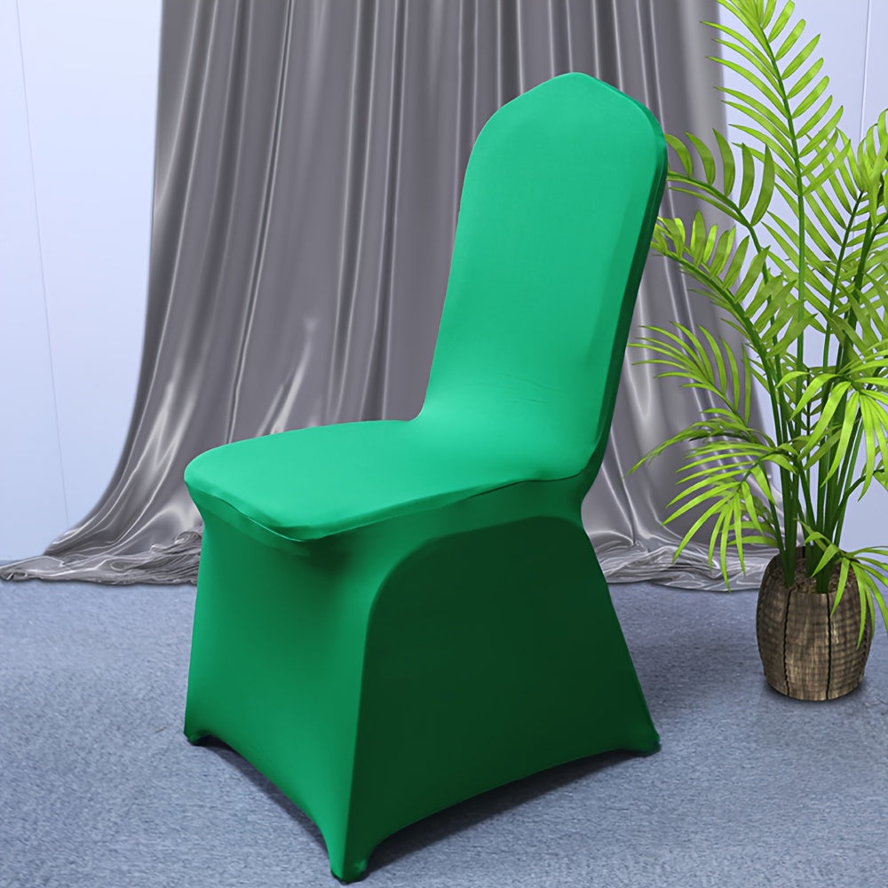 21pcs Multi-Color Chair Cover Set for Weddings, Banquets, And Party Chair Decorations