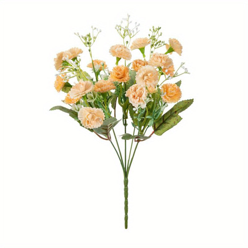 [Artificial Flowers] 1pc 20 Heads Artificial Flowers | Fake Hydrangeas, Wedding Routes fabric Flowers | for Home Furnishings Hotel Decorations Valentine's Day Gifts Mother's Day Gifts Birthday Gifts