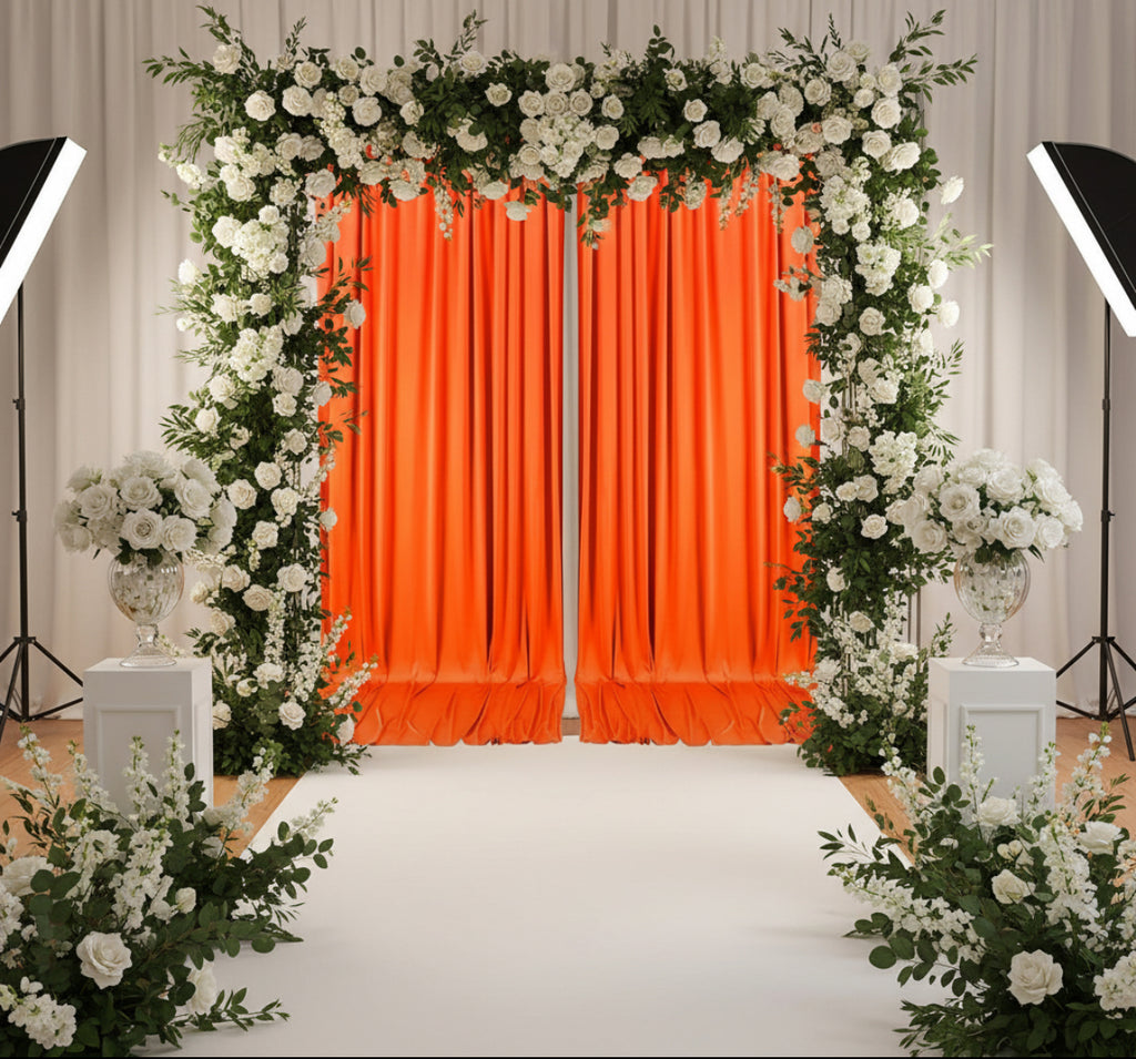 Backdrop 10x10 Feet – 2pcs Set | Tayamek Anamera Rental