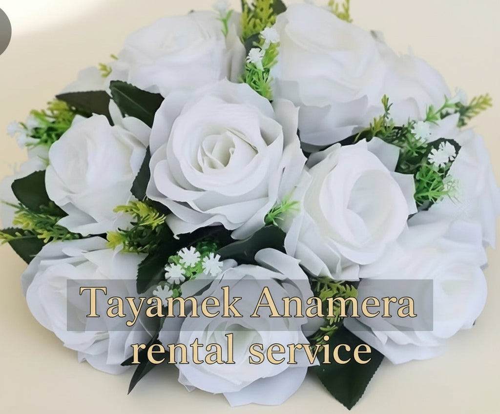 Artificial Rose Flower Balls | Tayamek Anamera Rental