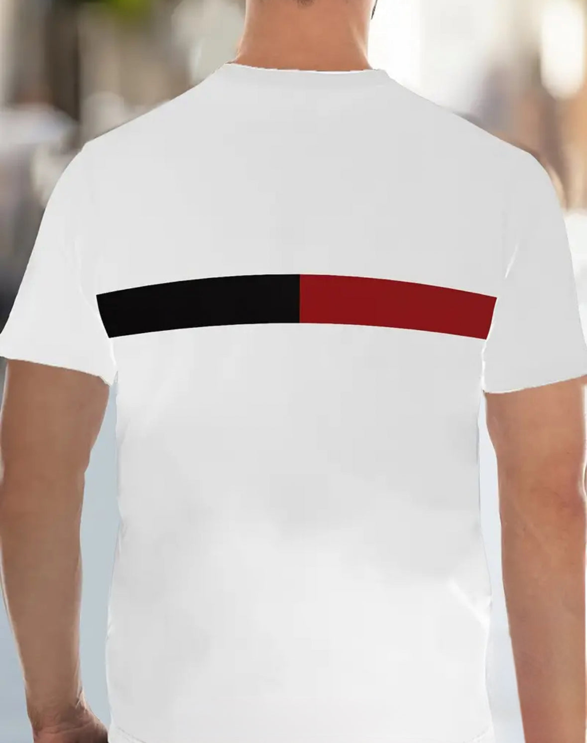 Men's Athletic Striped T-Shirt & Shorts Set | Tayamek Anamera