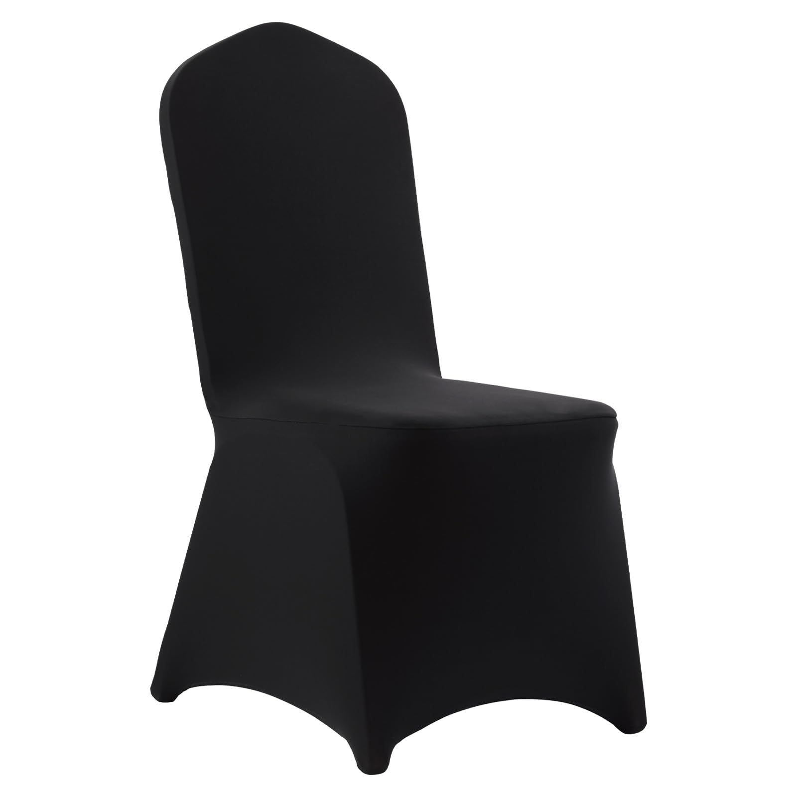VEVOR 50 Pcs Navy Blue Chair Covers, Polyester Spandex Chair Cover, Stretch Slipcovers for Wedding Party Dining Banquet Flat-Front Chair Covers, Fits Chair Measures up to 20.08 x 17.72 x 37.4 inch