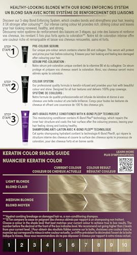Schwarzkopf Keratin Color Permanent Hair Color, 2.6 Rich Soft Black, 1 Application - Salon Inspired Permanent Hair Dye, for up to 80% Less Breakage vs Untreated Hair and up to 100% Gray Coverage