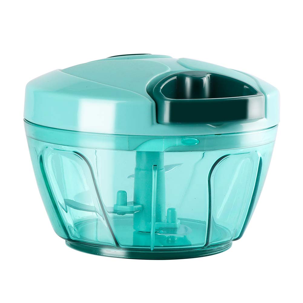 Cambom Manual Food Chopper Vegetable Cutter, Hand String Vegetable Chopper Onions Cutter for Vegetable Fruits Nuts BPA Free Food Safe Material,