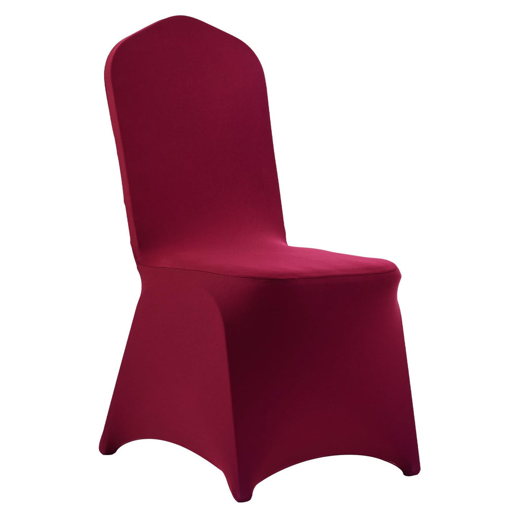 VEVOR 50 Pcs Navy Blue Chair Covers, Polyester Spandex Chair Cover, Stretch Slipcovers for Wedding Party Dining Banquet Flat-Front Chair Covers, Fits Chair Measures up to 20.08 x 17.72 x 37.4 inch