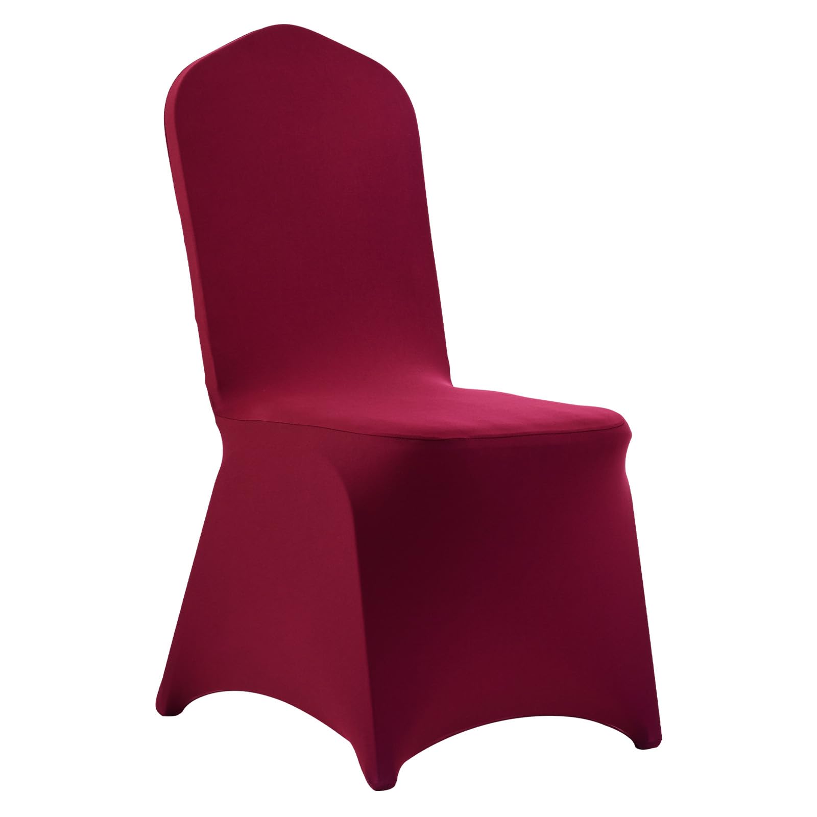 VEVOR 50 Pcs Navy Blue Chair Covers, Polyester Spandex Chair Cover, Stretch Slipcovers for Wedding Party Dining Banquet Flat-Front Chair Covers, Fits Chair Measures up to 20.08 x 17.72 x 37.4 inch