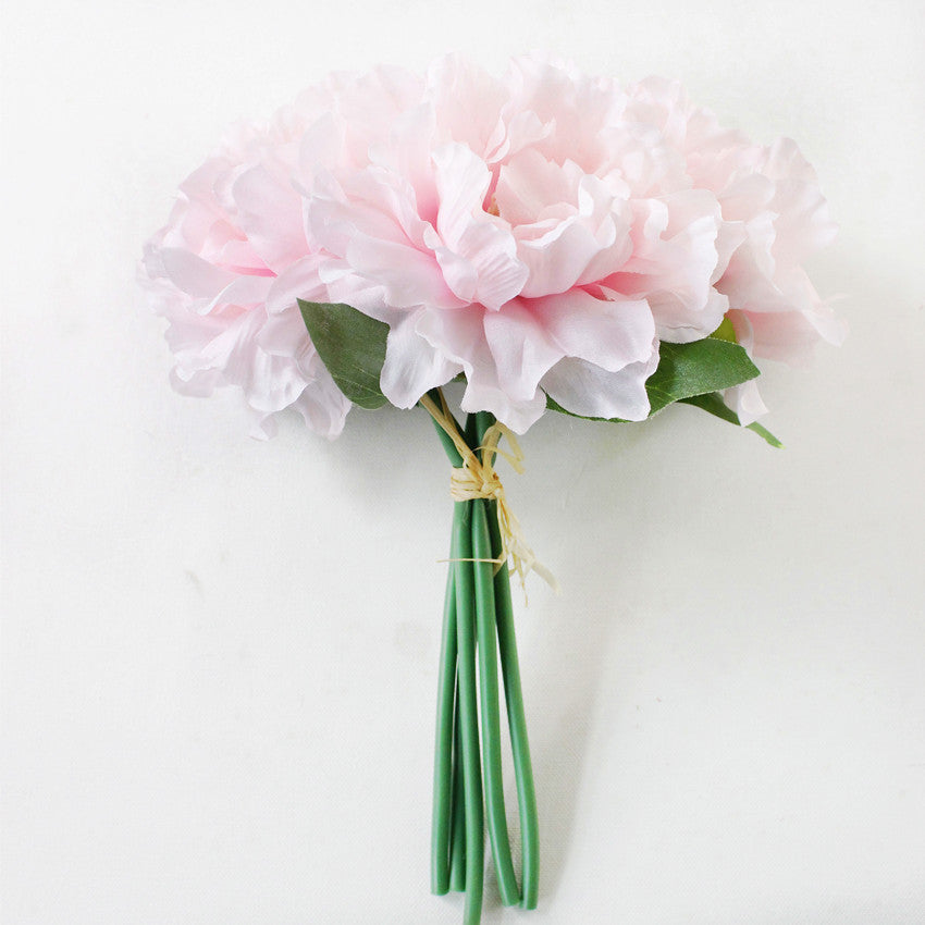 Peony Wedding Bouquets Artificial Flowers For Home Decoration