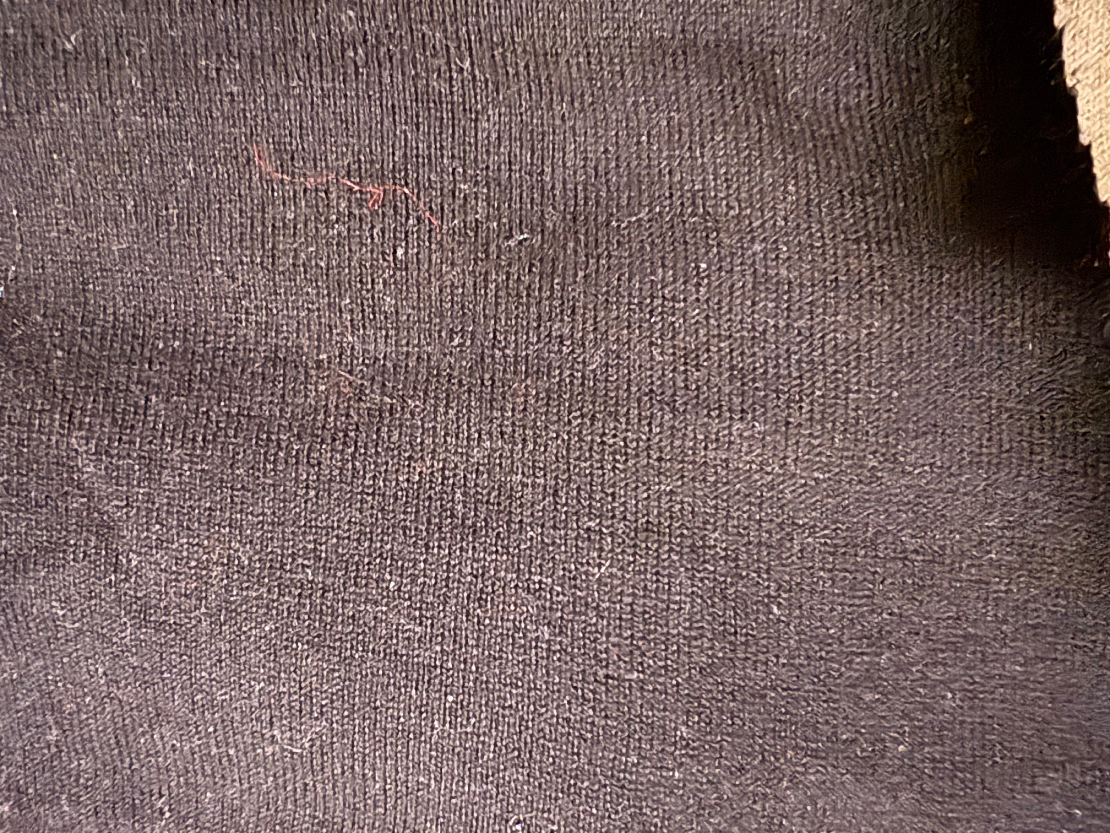 INC International Concepts Color Block T-Shirt – Black, White & Garnet Red, Size S, Second Hand