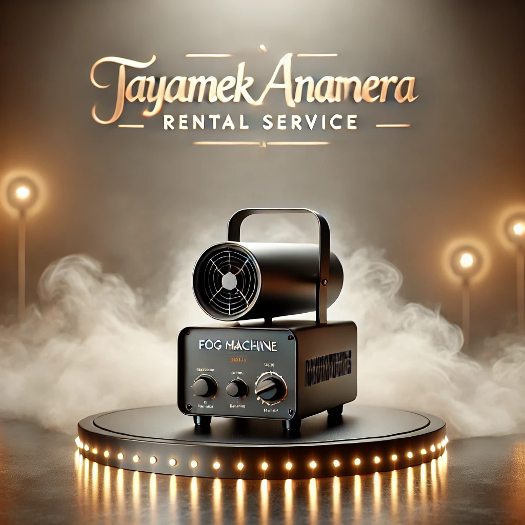 Machine à Fumée HAKUTA avec Télécommande Sans Fil - Effet Brouillard Professionnel - Location