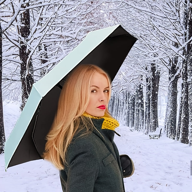 [Portable Umbrella] High-Quality Multi-Color Foldable Mini Pocket Umbrella | Lightweight Portable Travel Umbrella for Christmas, Valentine's Day, Mother's Day, Women's Day, Ramadan, and Birthday Gifts
