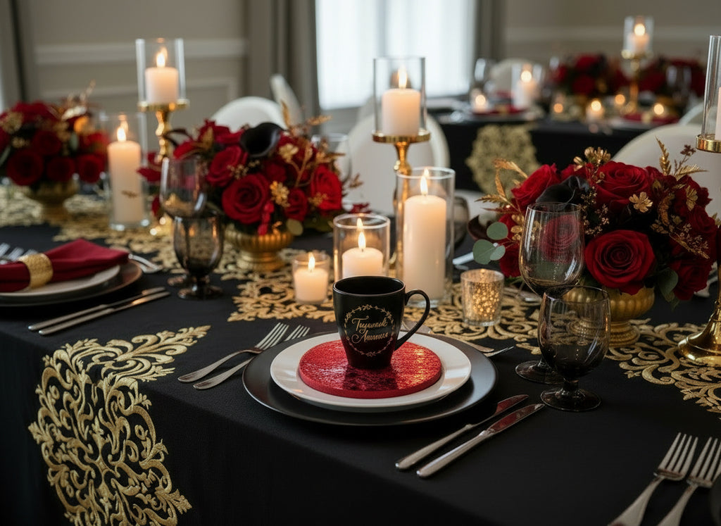 Sous-Plat Décoratif en Feuille Pressée 16cm (6.3") | Tayamek Anamera Rental