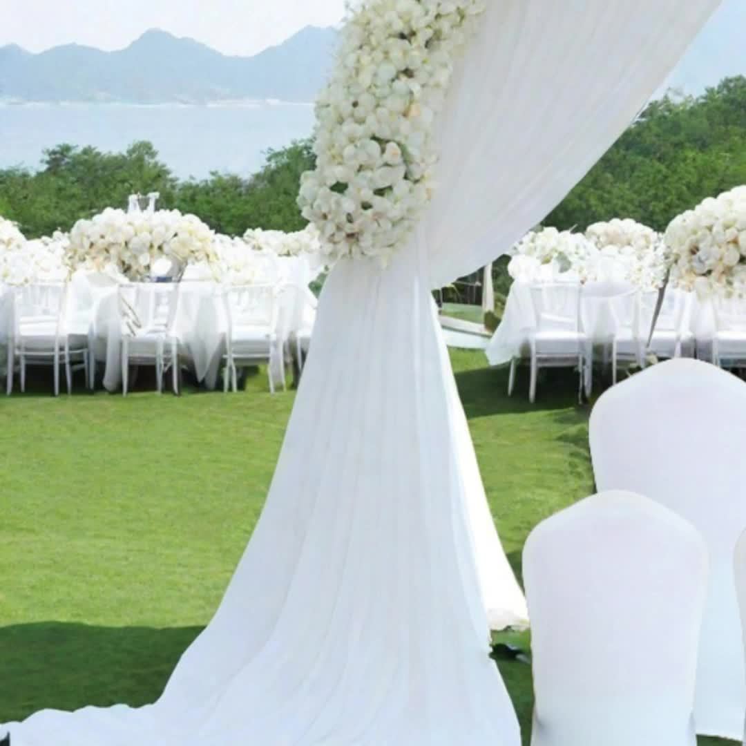 13pcs 25pcs of Elastic Chair Cover Black White Elastic Spandex Banquet Chair Protective Cover Anti-Scratch Anti-Grab Chair Cover Wedding Banquet Party Business Event Chair Decoration Cover