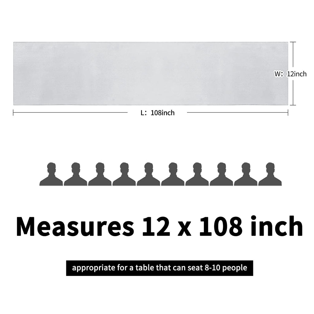 Pesonlook 15 Pack Royal Blue Table Runners 12 x 108 Inch Long for Rectangle Round Tables, Satin Table Runner for Wedding, Birthday Party Banquets Graduation Engagements Decoration