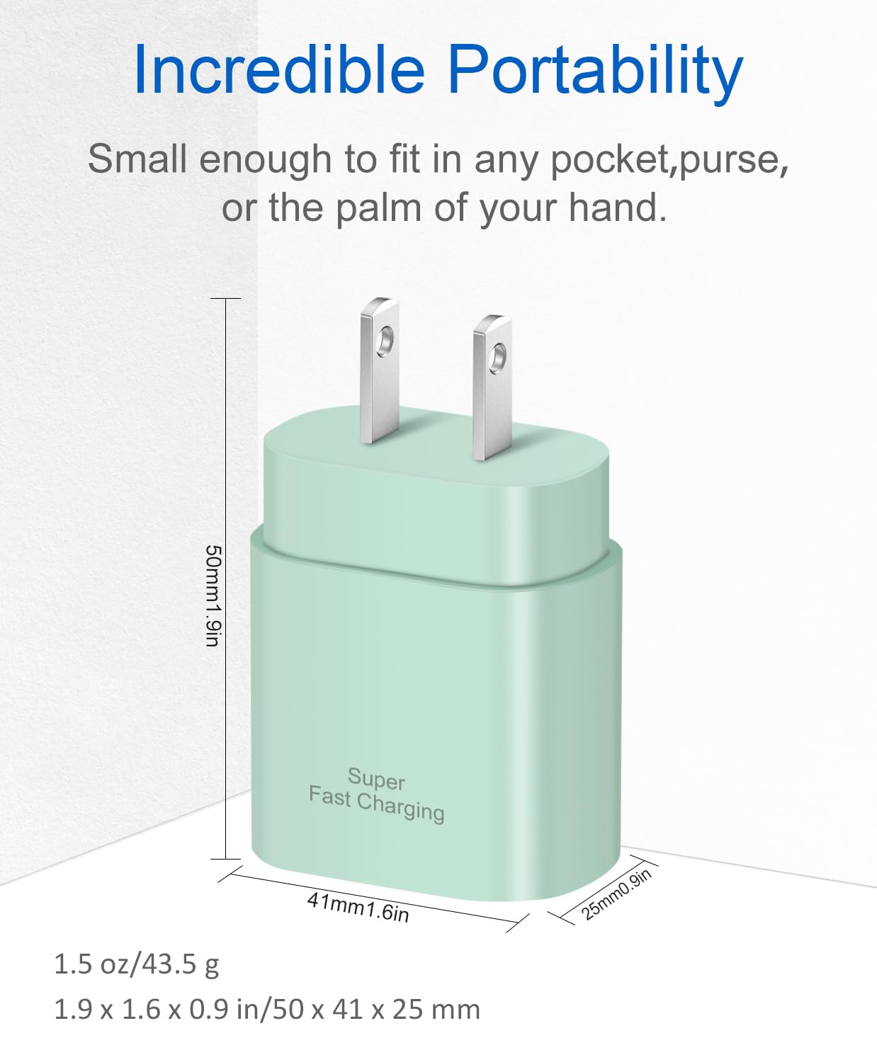 USB C Fast Charger,2 Pack Type C Fast Charger Wall Charger Super Fast Charging Block for Galaxy S24 S23 S22 S21 S20 Ultra S10 S9, Note 20 10 9, with 6ft USB C to Type C Cable 25W Charger Adapter