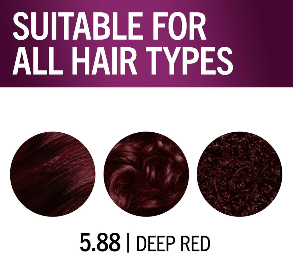 Schwarzkopf Keratin Color Permanent Hair Color, 2.6 Rich Soft Black, 1 Application - Salon Inspired Permanent Hair Dye, for up to 80% Less Breakage vs Untreated Hair and up to 100% Gray Coverage