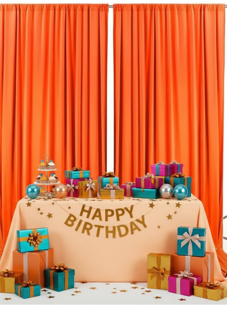 Backdrop 10x10 Feet – 2pcs Set | Tayamek Anamera Rental