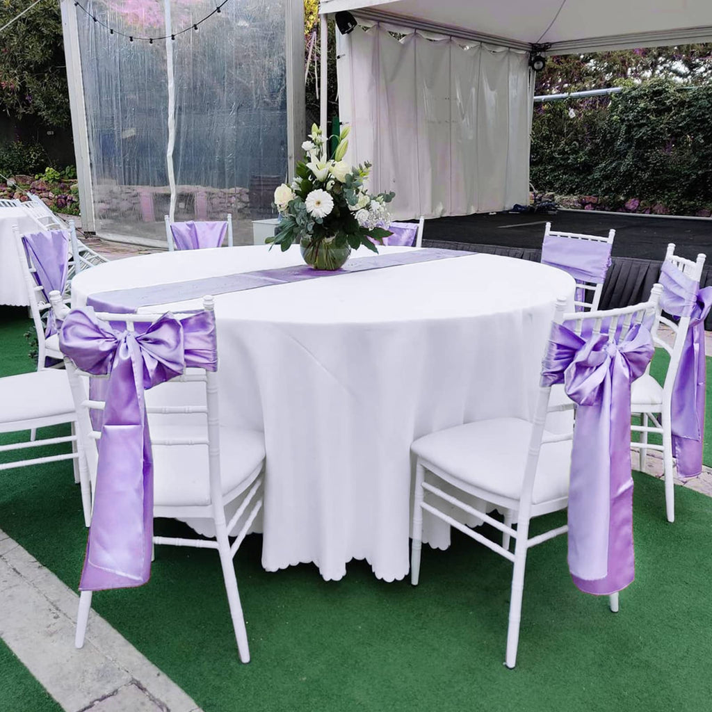 Pesonlook 15 Pack Royal Blue Table Runners 12 x 108 Inch Long for Rectangle Round Tables, Satin Table Runner for Wedding, Birthday Party Banquets Graduation Engagements Decoration