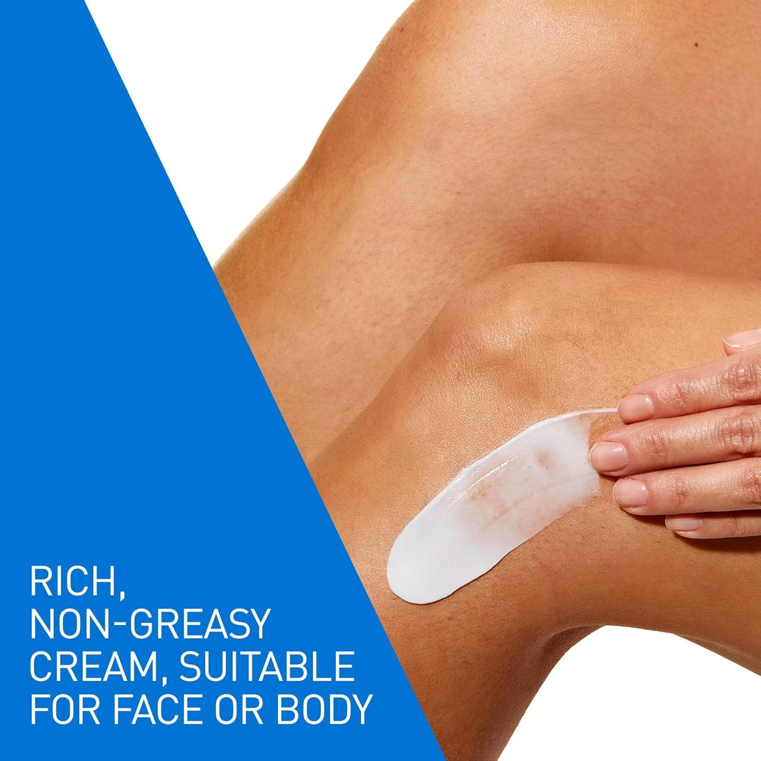 CeraVe Moisturizing Cream Travel Size Daily Face and Body Moisturizer for Normal to Dry Skin with Hyaluronic Acid Fragrance Free, 57 Grams