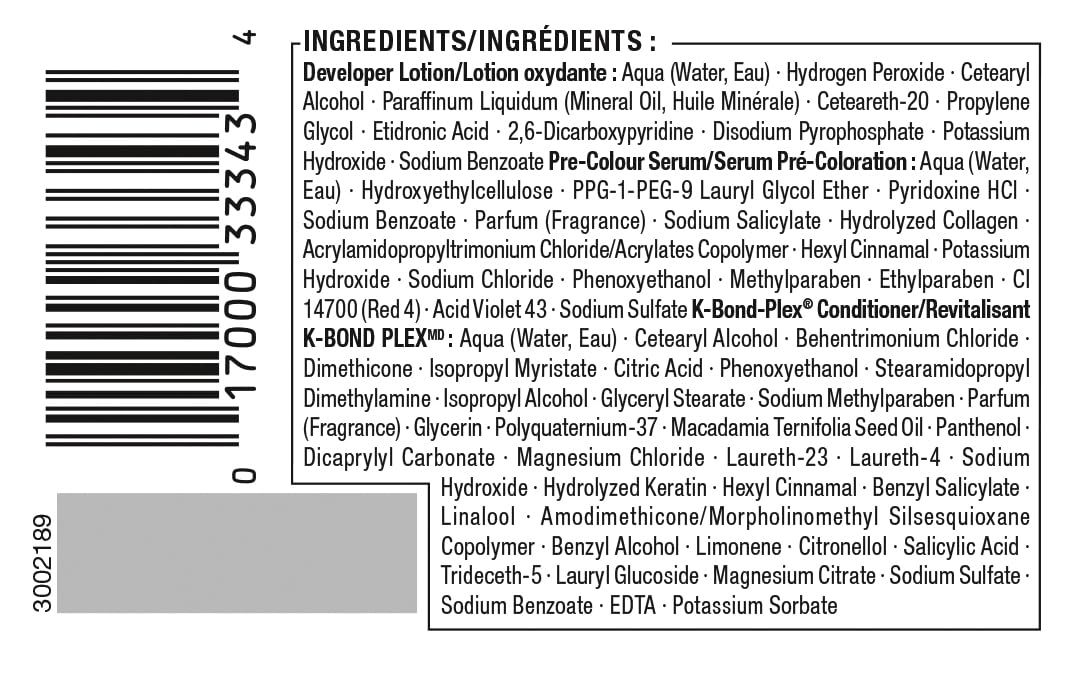 Schwarzkopf Keratin Color Permanent Hair Color, 2.6 Rich Soft Black, 1 Application - Salon Inspired Permanent Hair Dye, for up to 80% Less Breakage vs Untreated Hair and up to 100% Gray Coverage