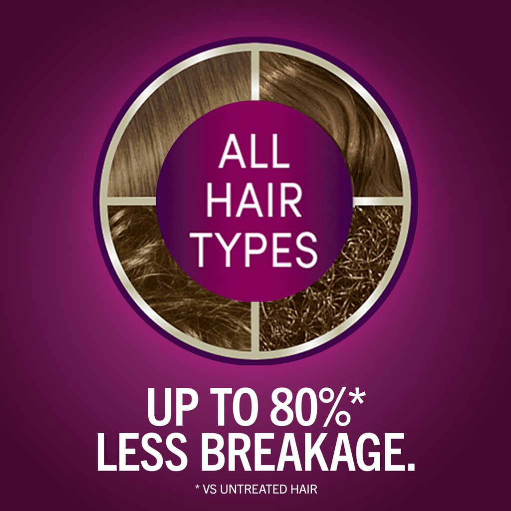 Schwarzkopf Keratin Color Permanent Hair Color, 2.6 Rich Soft Black, 1 Application - Salon Inspired Permanent Hair Dye, for up to 80% Less Breakage vs Untreated Hair and up to 100% Gray Coverage