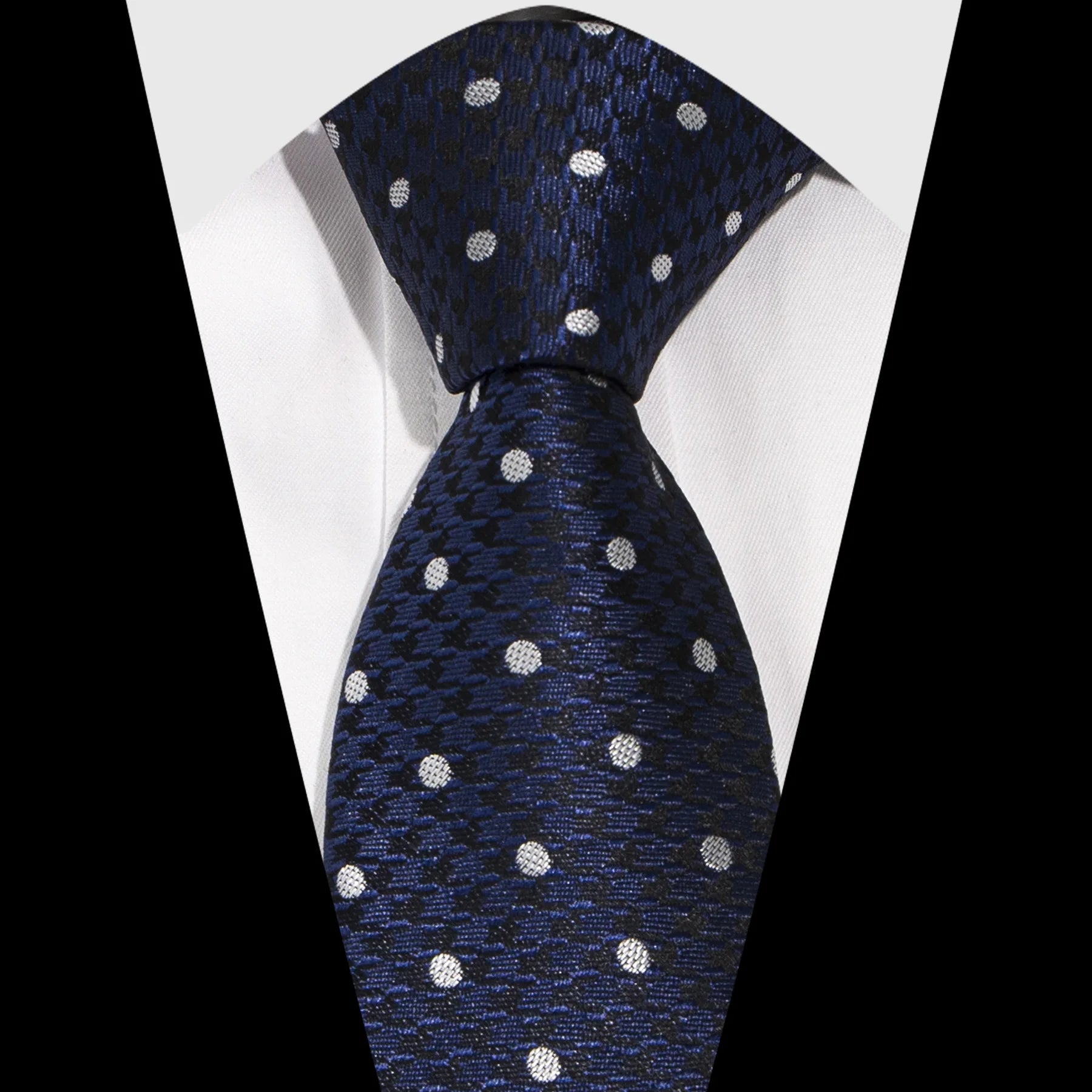 Black Necktie Business Casual Plaid Corbatas for Wedding Party Men Accessories Valentines Gift Students Tie Gifts for Boys