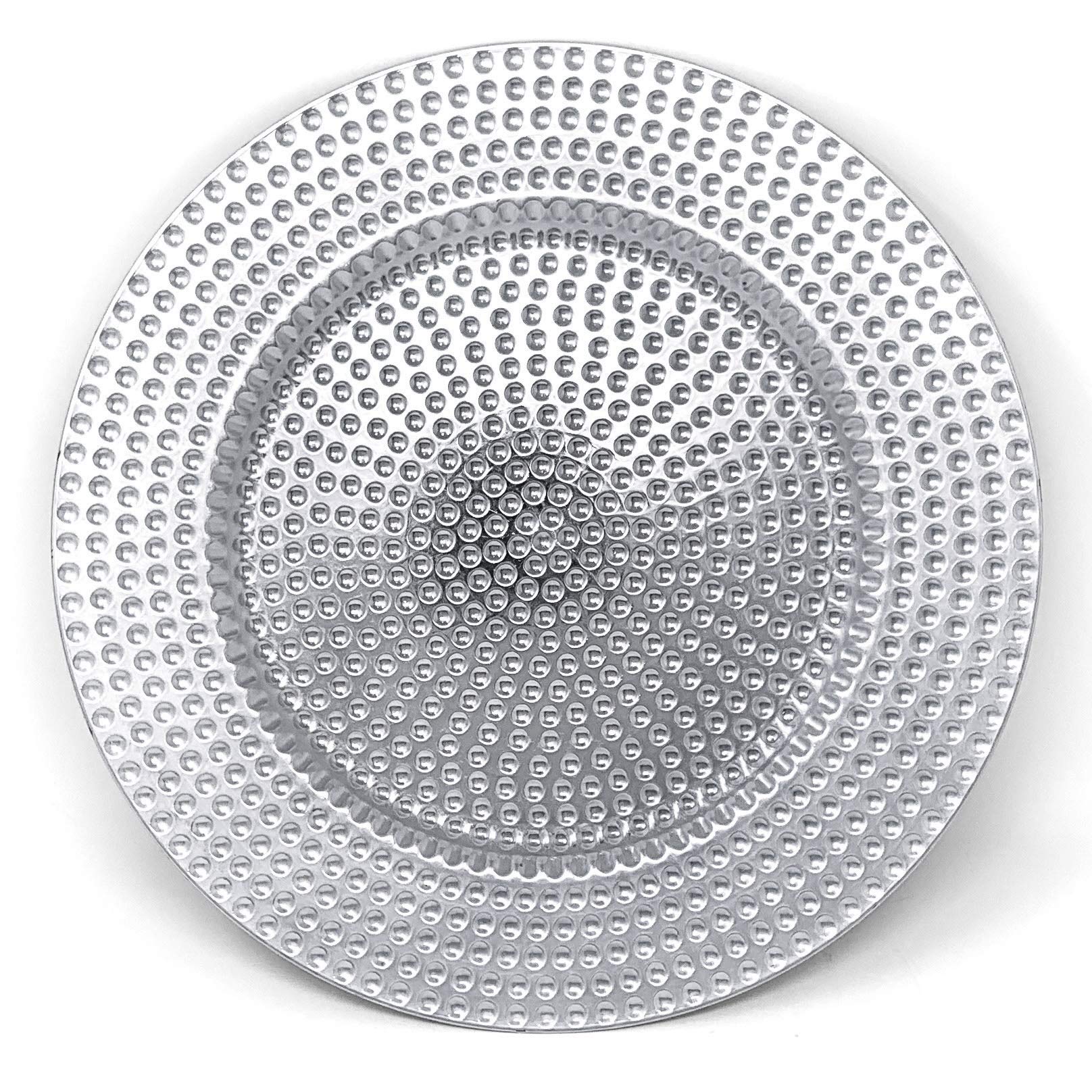 Allgala 13-Inch 6-Pack Heavy Quality Round Charger Plates-Reef Gold-HD80331