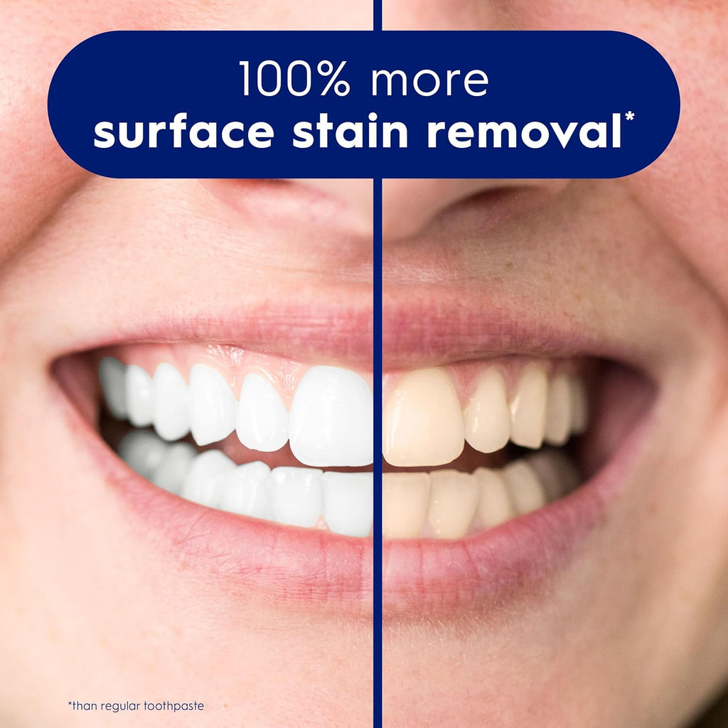 Crest 3D White Fluoride Toothpaste, Whitening Brilliance Charcoal, 85 mL