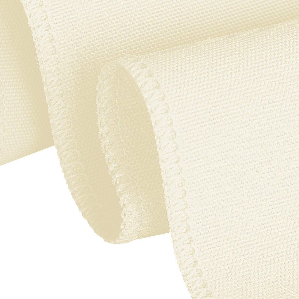 LinenTablecloth 90 x 132-Inch Rectangular Polyester Tablecloth White