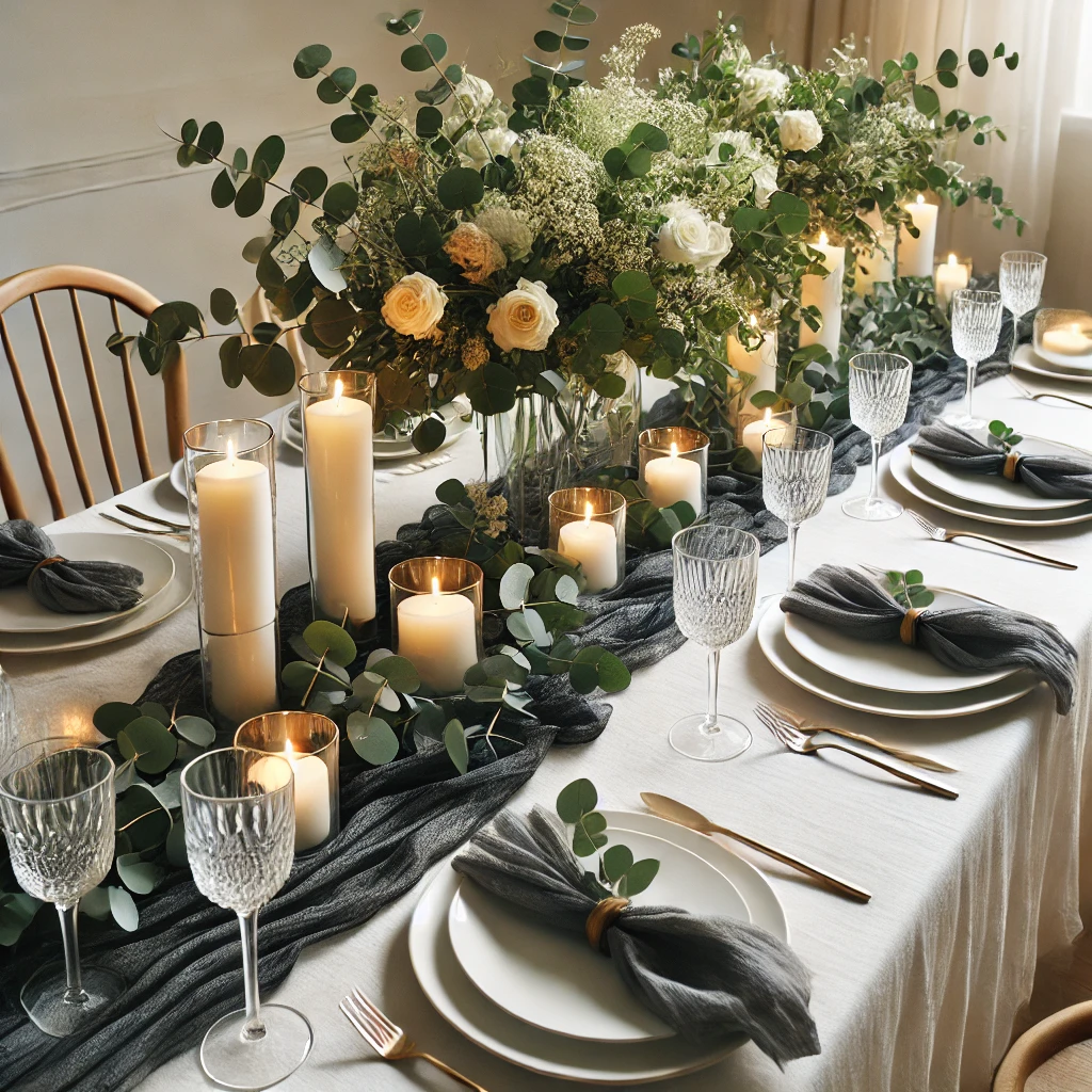 Cheesecloth Gauze Runner & Chair Sash | Tayamek Anamera Rental