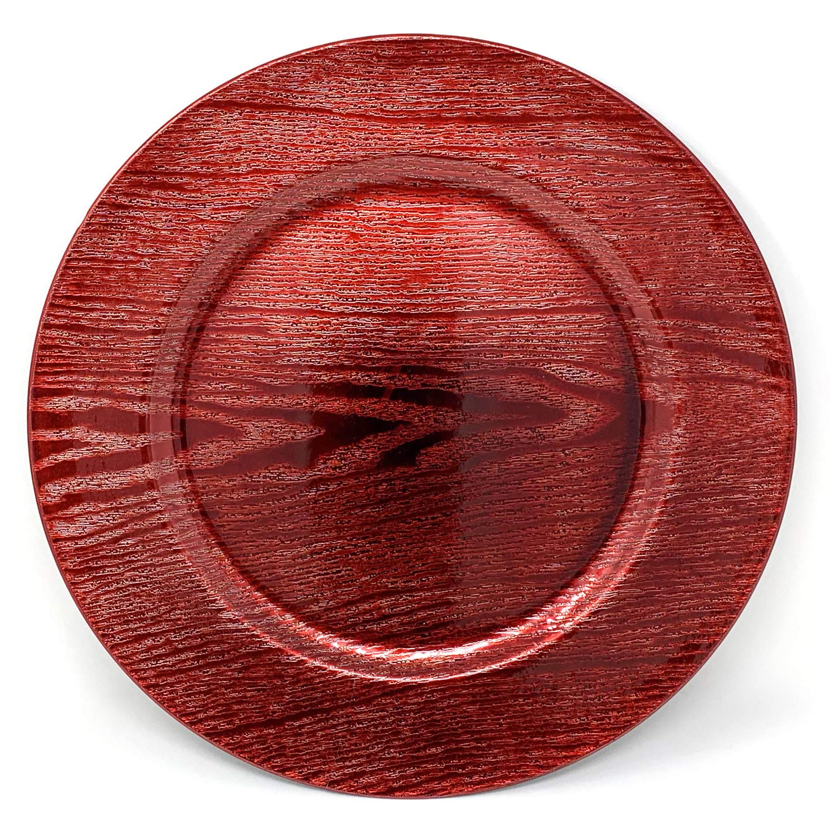 Allgala 13-Inch 6-Pack Heavy Quality Round Charger Plates-Reef Gold-HD80331