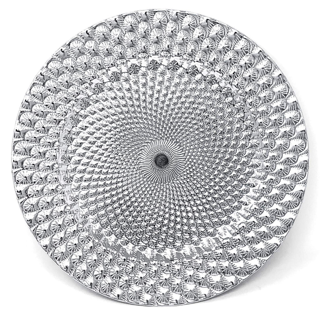 Allgala 13-Inch 6-Pack Heavy Quality Round Charger Plates-Reef Gold-HD80331
