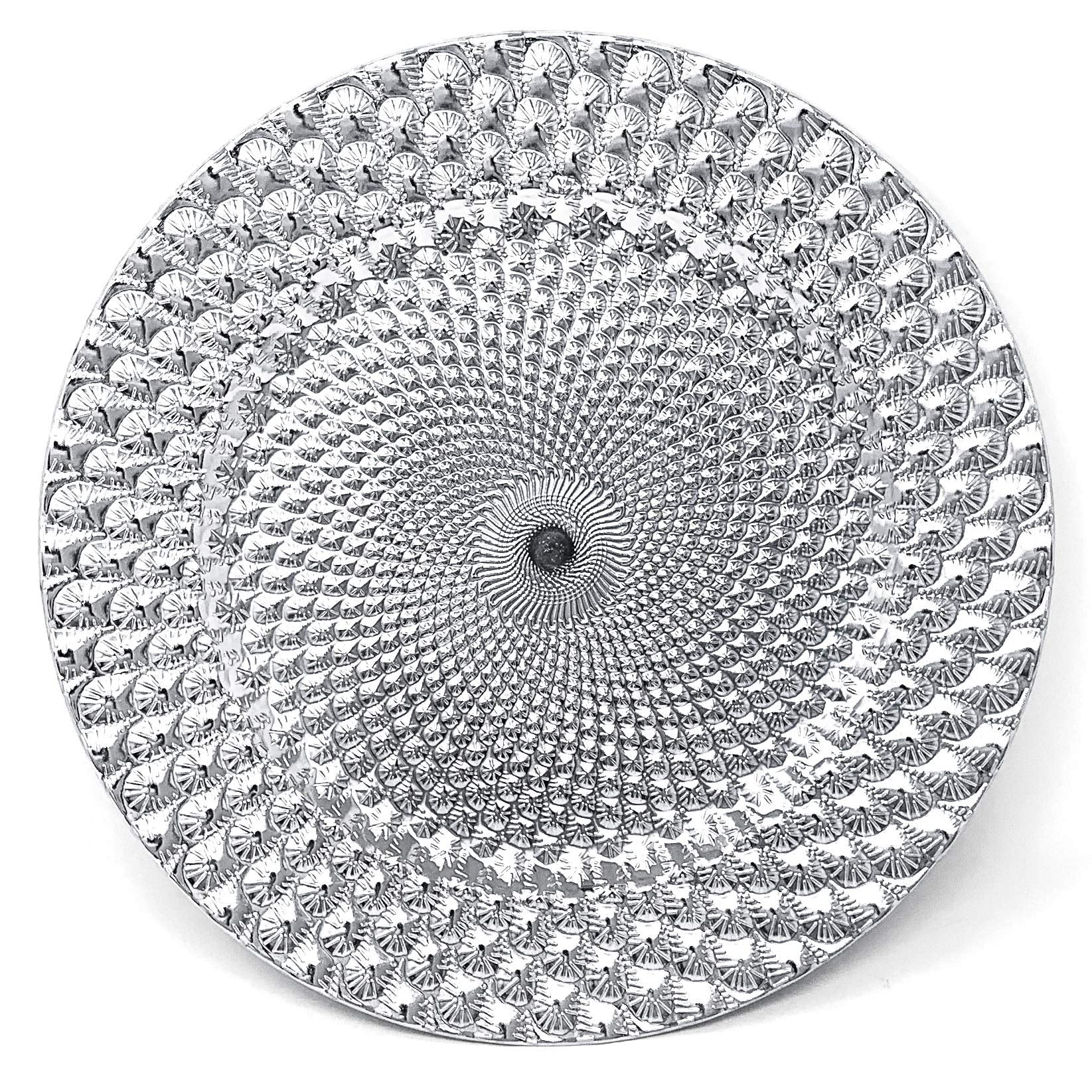 Allgala 13-Inch 6-Pack Heavy Quality Round Charger Plates-Reef Gold-HD80331