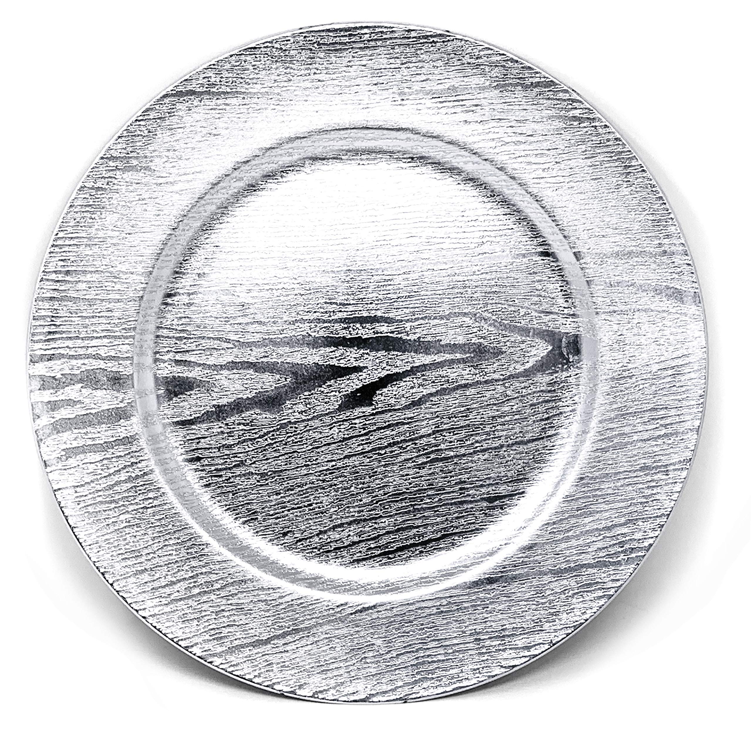 Allgala 13-Inch 6-Pack Heavy Quality Round Charger Plates-Reef Gold-HD80331