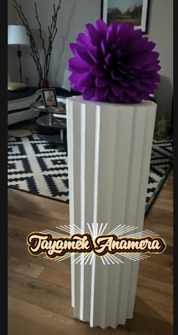 4pcs Présentoirs en papier élégants – 20/40/60/80 cm