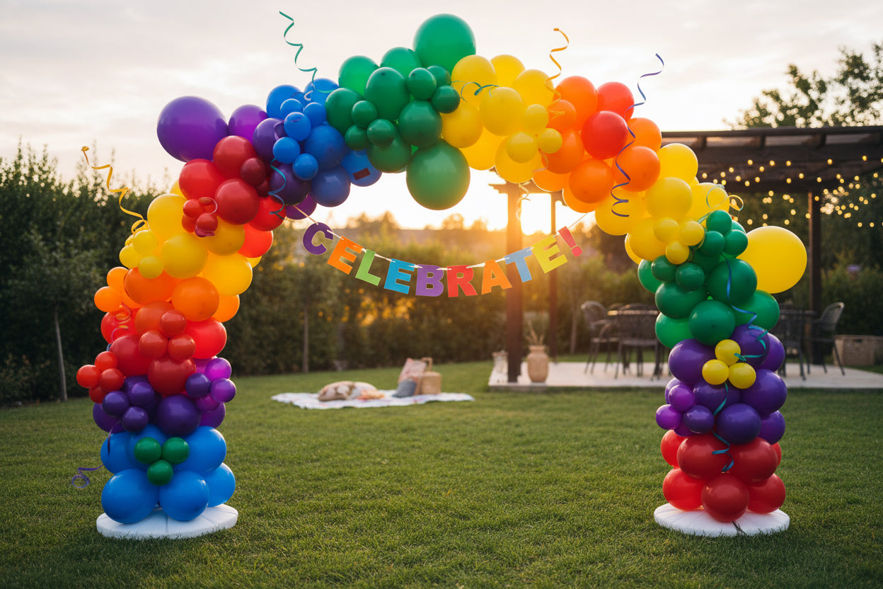 Adjustable 10 ft Balloon Arch Kit Rental | Tayamek Anamera