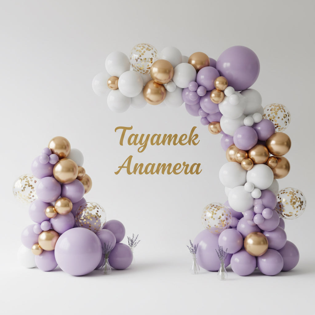 7.2ft Round Backdrop Cover White - Circle Arch Cover with Buckles