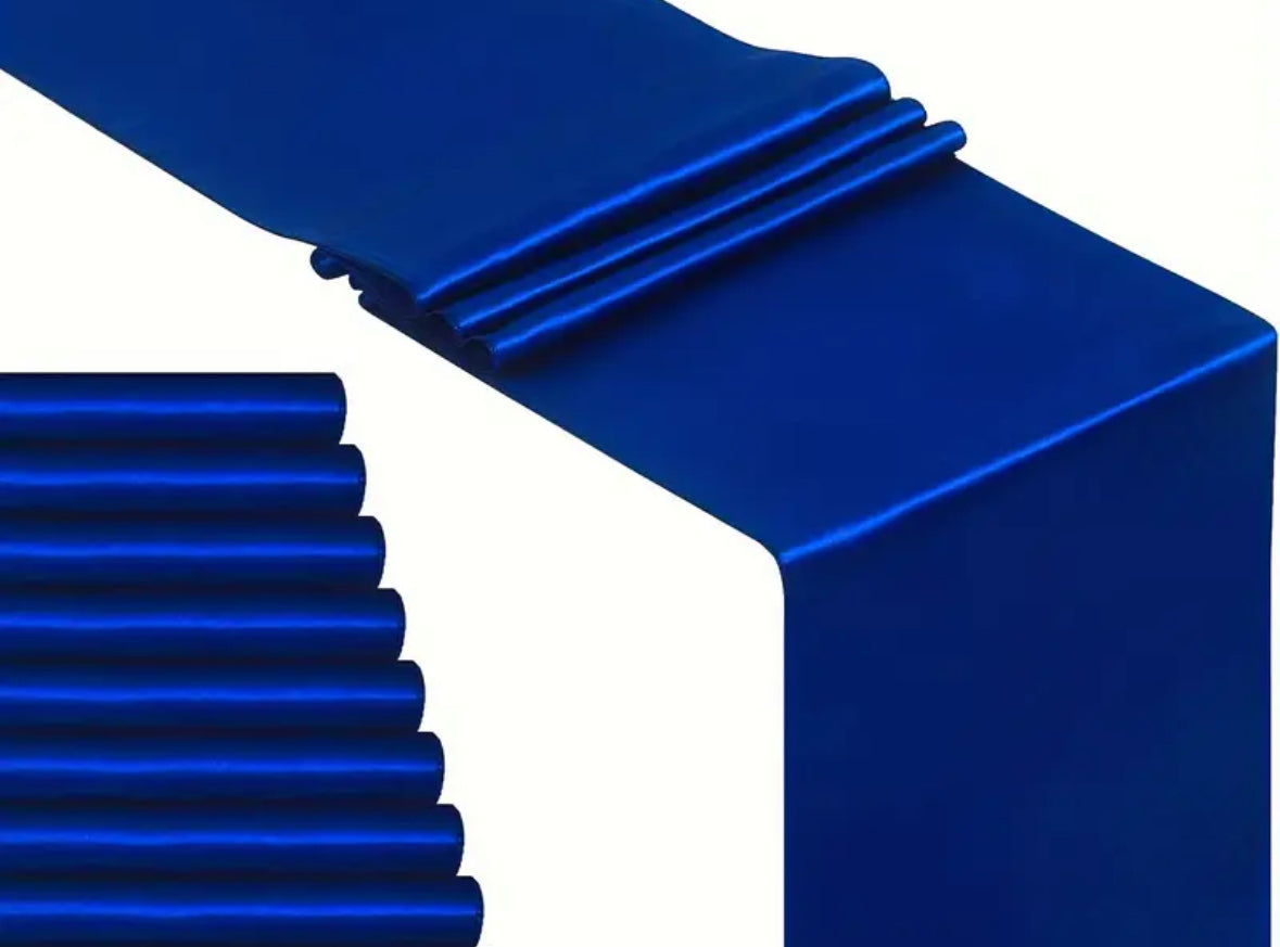 Satin Table Runner – 12 x 108 in | Tayamek Anamera Rental