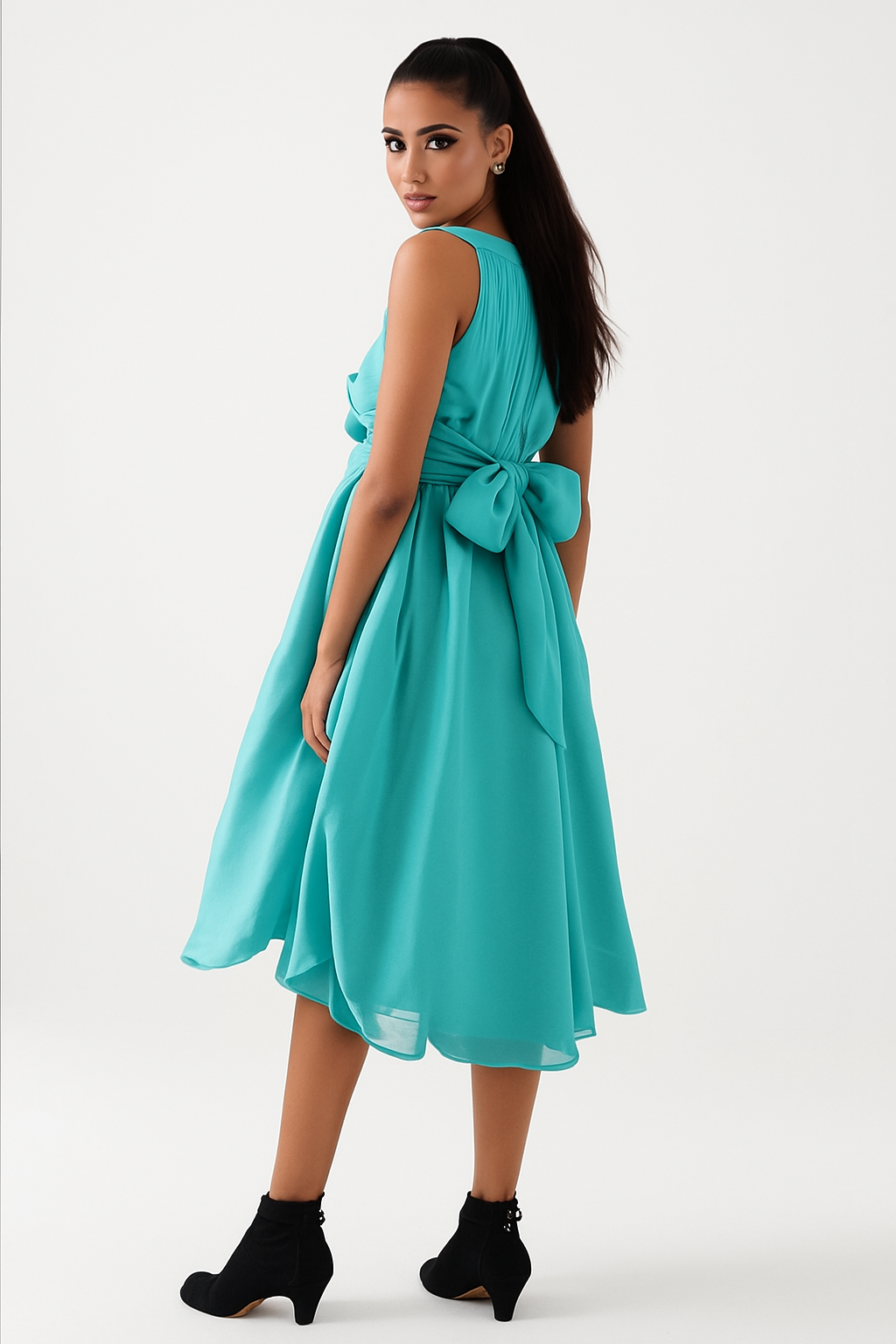 Elegant Sky Blue Party Dress Tayamek Anamera Second Hand