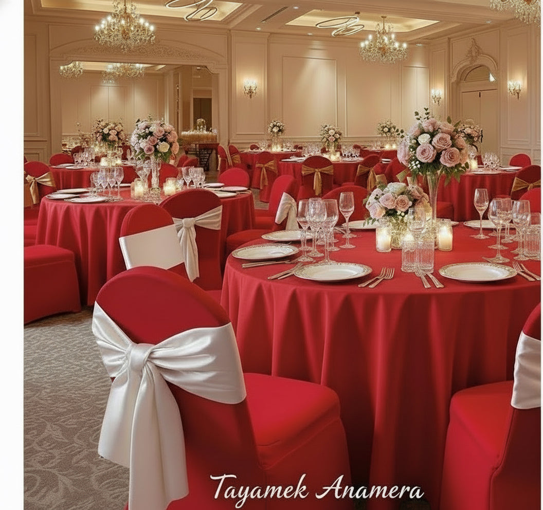 Housse de Chaise Spandex | Tayamek Anamera Rental