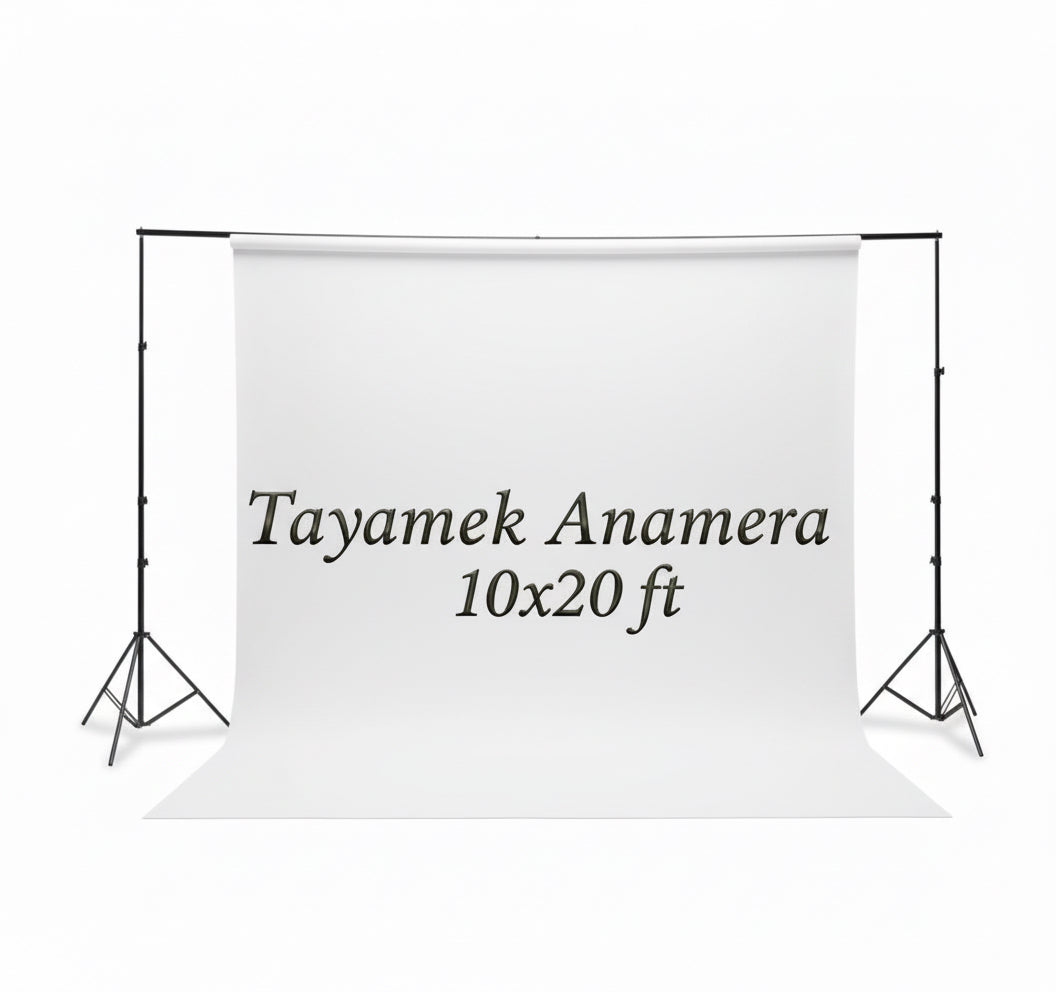 10x20 ft Heavy Duty Back Drop Adjustable Stand, Photo Backdrop Stand Kit for Photography