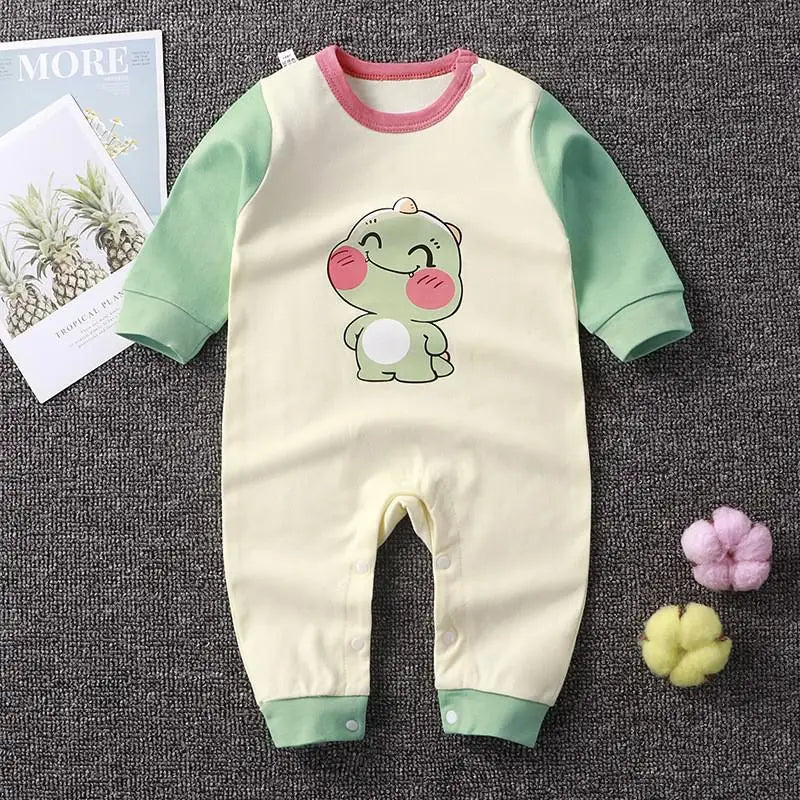 Winter Newborn Baby Pajamas Toddler Costume Baby Girl Romper Pure Cotton Cartoon Baby Onesie Baby Unisex Clothes Baby Jumpsuit