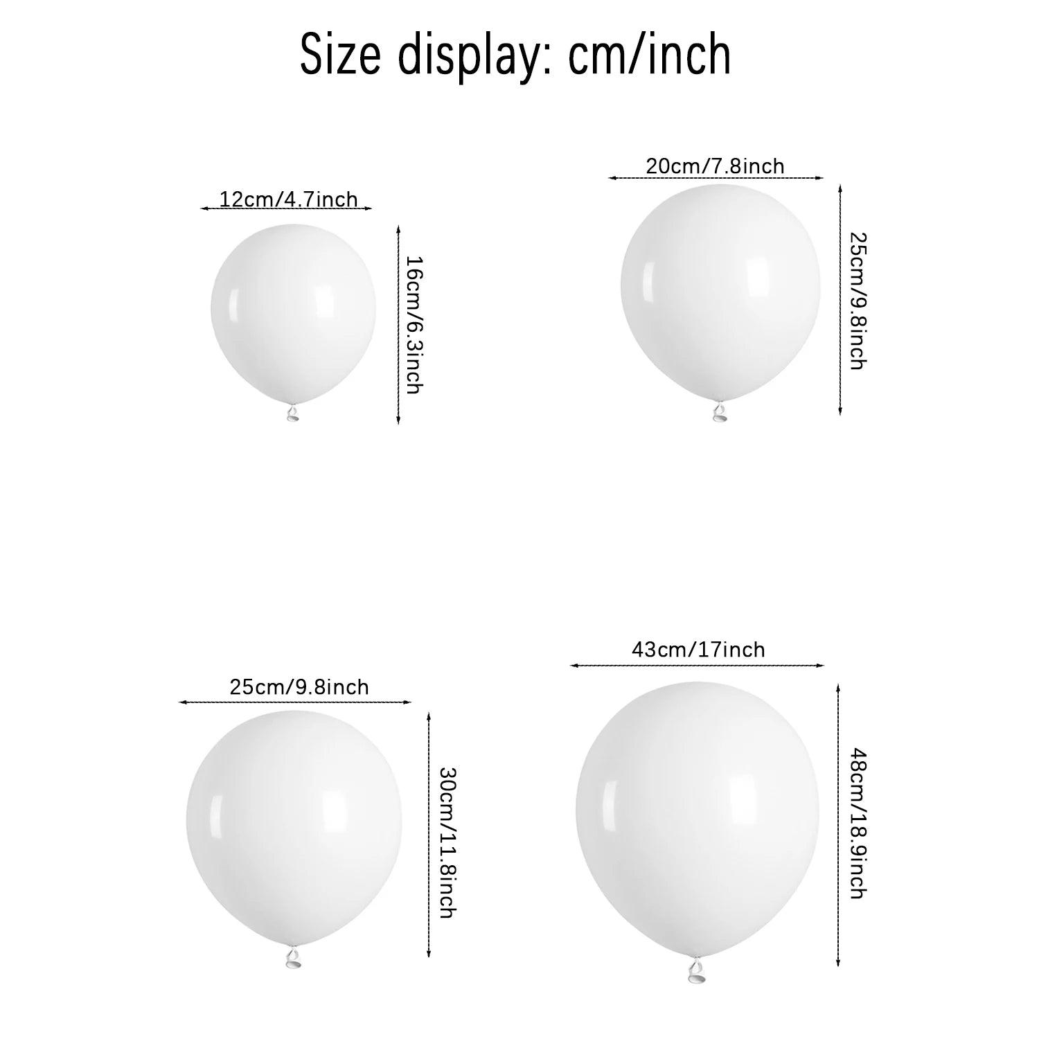 Lots Stock Fast Delivery 117pcs Silvery Pink Latex Balloons for Gender Reveal Baby Shower Birthday Wedding Decorations