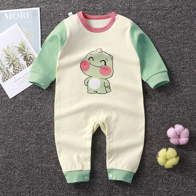 Winter Newborn Baby Pajamas Toddler Costume Baby Girl Romper Pure Cotton Cartoon Baby Onesie Baby Unisex Clothes Baby Jumpsuit