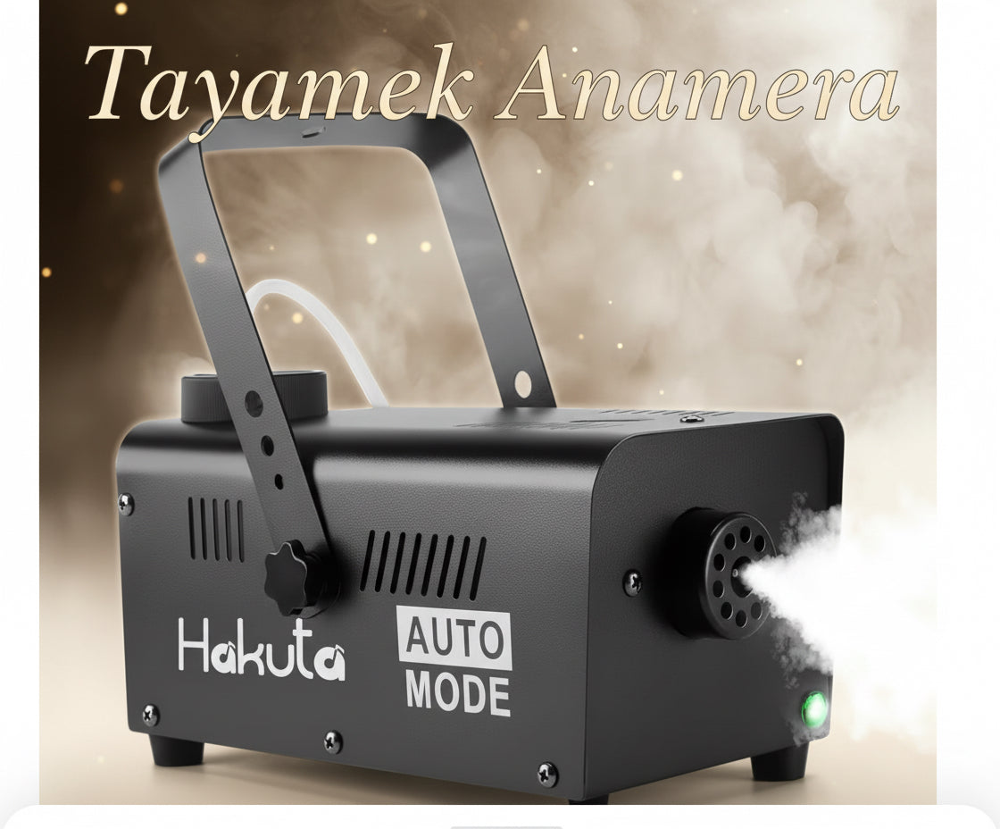 Machine à Fumée HAKUTA avec Télécommande Sans Fil - Effet Brouillard Professionnel - Location