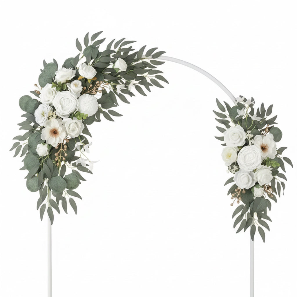 Wedding Arch Floral Decor – 2-Piece Set | Tayamek Anamera Rental