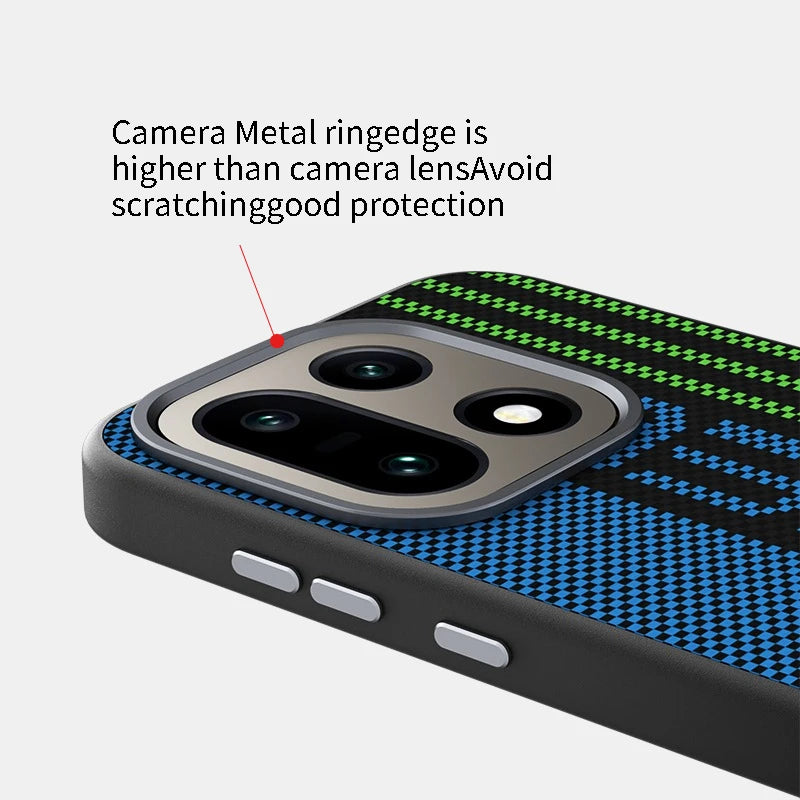 For Magsafe Case For OnePlus 15 Magnets Magnetic Wireless Charging Shell Fashion