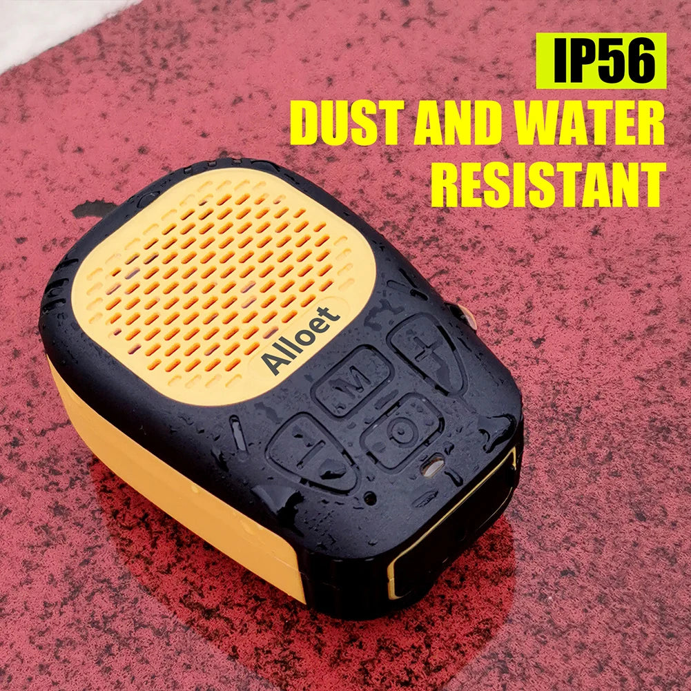Wearable Bluetooth5.3 Speaker Magnetic Clip-On Wireless Speaker Waterproof Portable Sound with Strap for Hands-Free Music/Calls