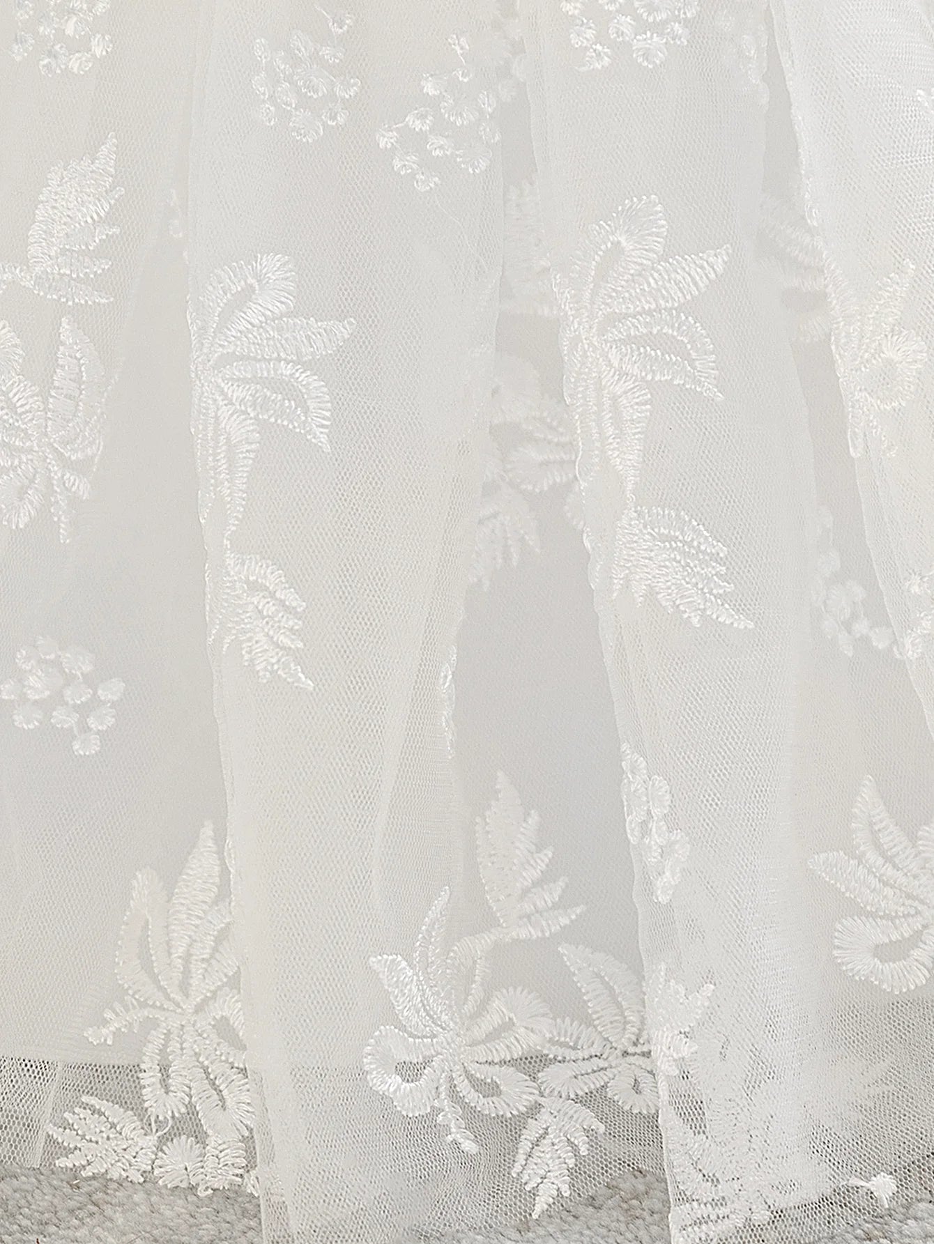 Toddler Baptism Party Girl Dress Baby Big Bow Lace White Wedding Bridesmaids Princess Prom Gown Embroidery Girls Evening Dresses