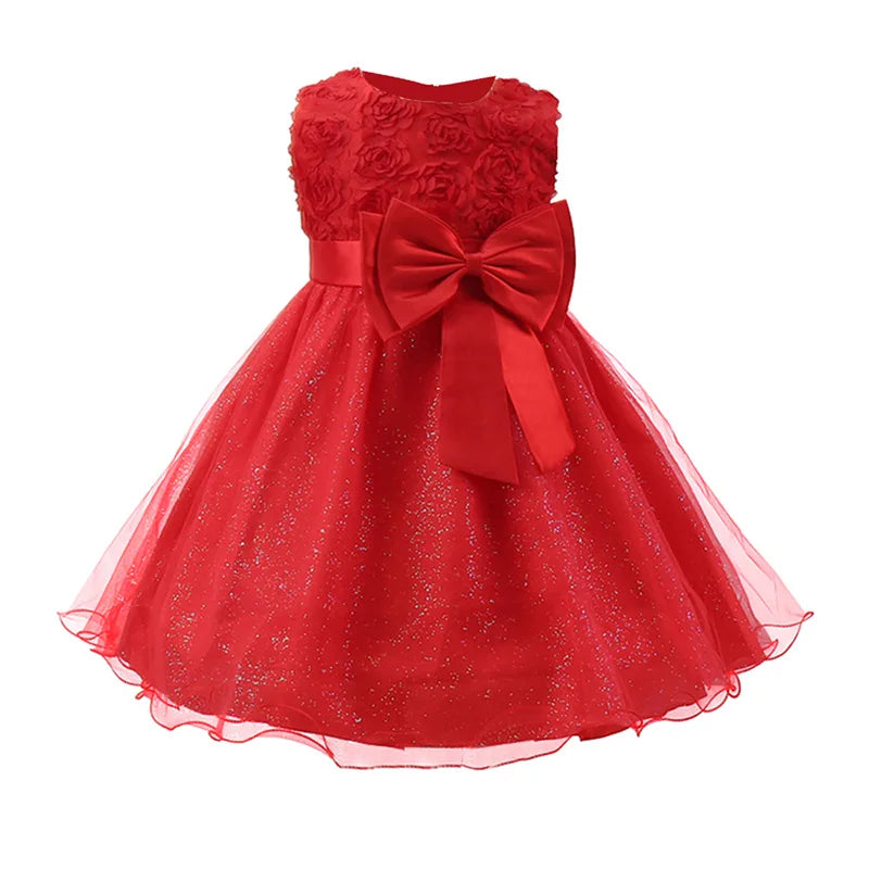 Girls White Dress For First Communion Dresses Elegant Teenager Flower Girls Wedding Birthday Party Prom Gown Children Dress